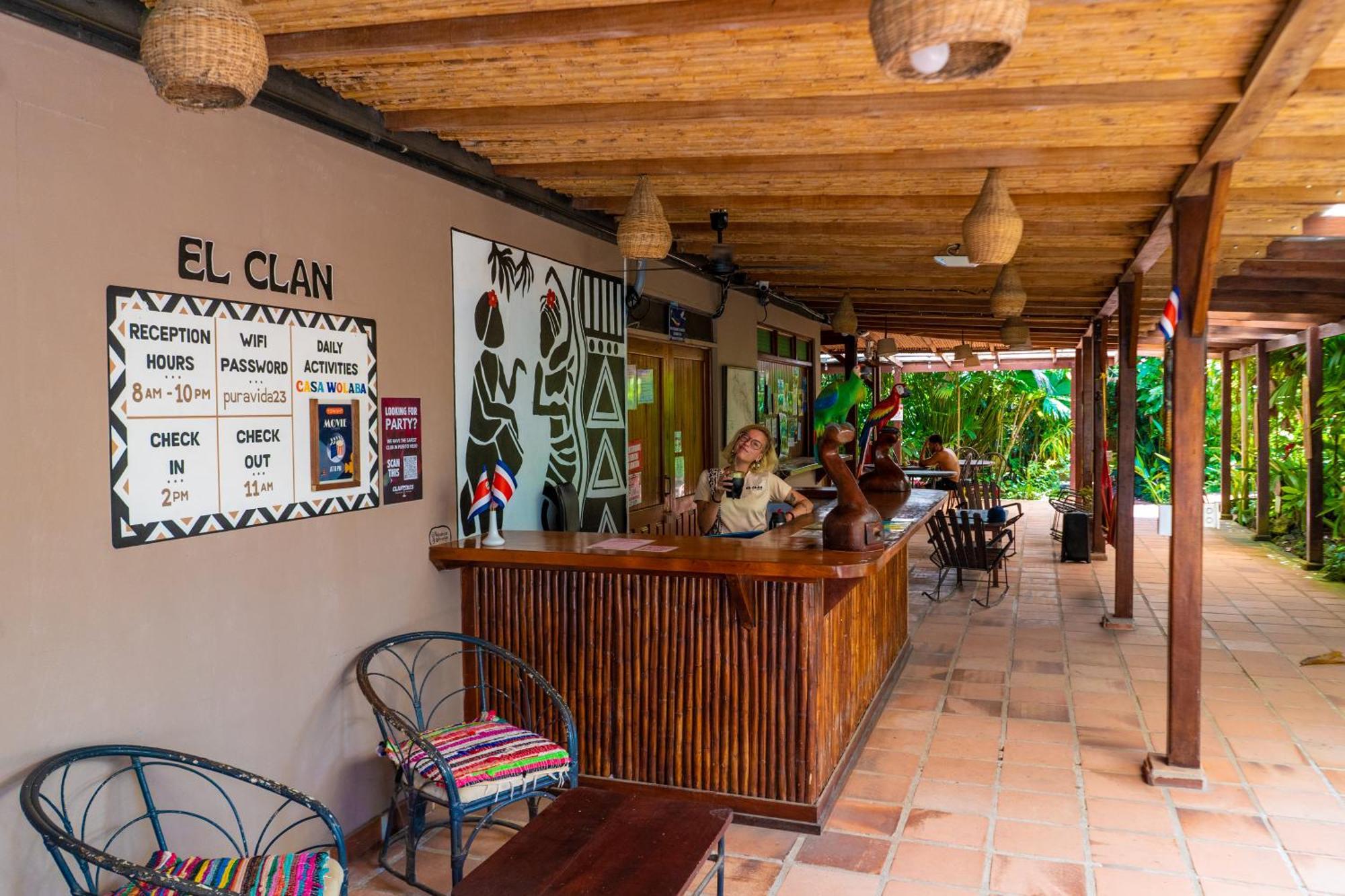El Clan Hostel Puerto Viejo de Talamanca Exterior foto